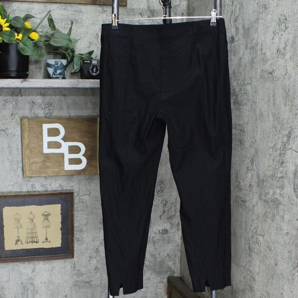 Charter Club Women's Chelsea Tummy Control Skinny Leg Ankle Pants Black 14 - Picture 2 of 6